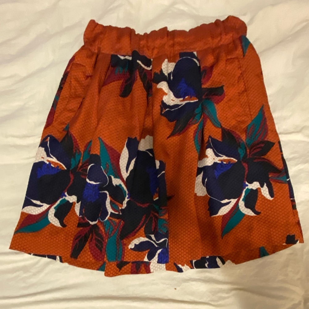 Anthropologie mauve brand high waisted skirt